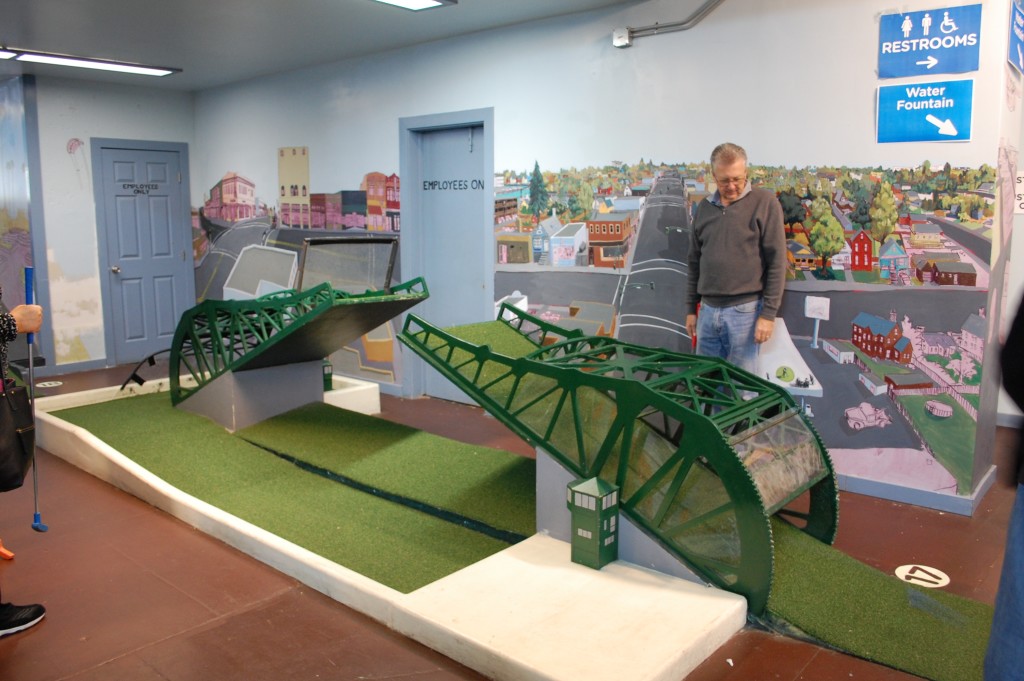 Hole 17 - Drawbridge jump