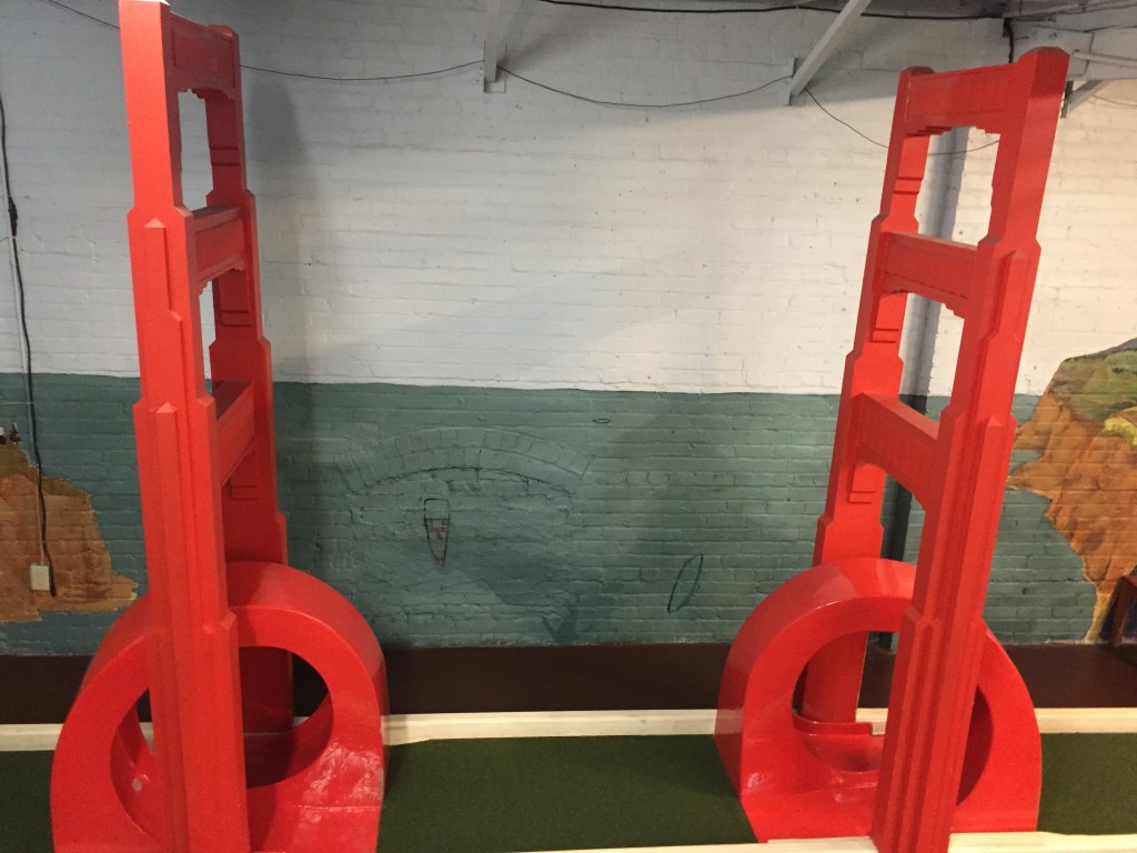 Hole 9 - The Amazing Double-Looped Golden Gate Bridge!