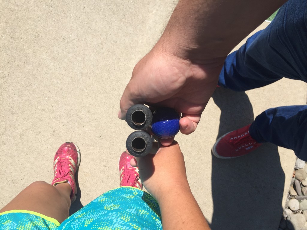 Janky clubs, handles in need of repair