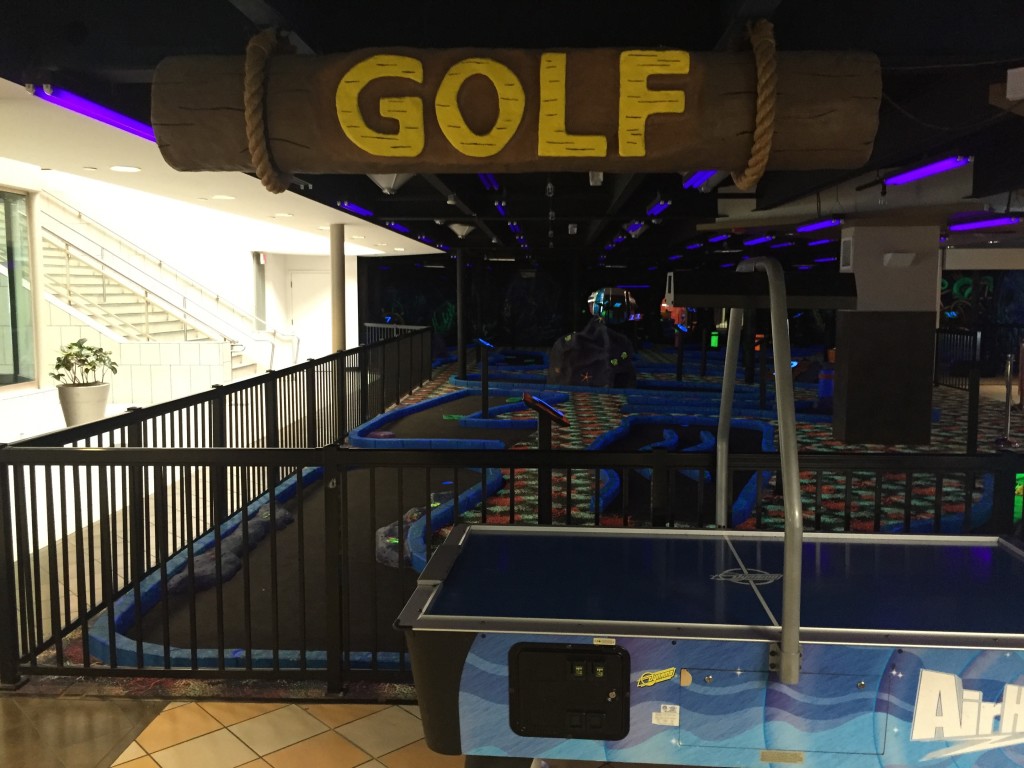 Looking in from the arcade